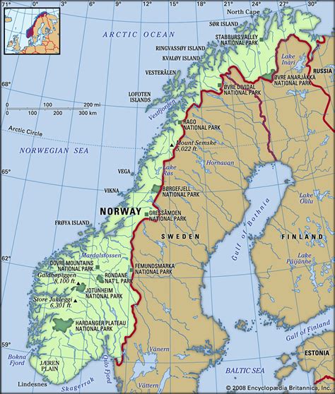 norway area in square miles.